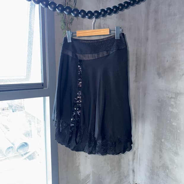 Lace cancan sk