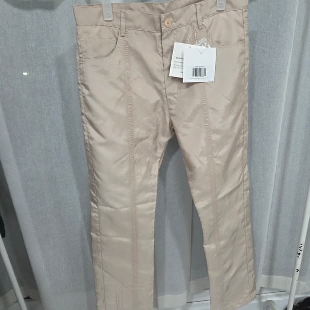 강혁 스트레이크컷 트라우저 베이지 M
