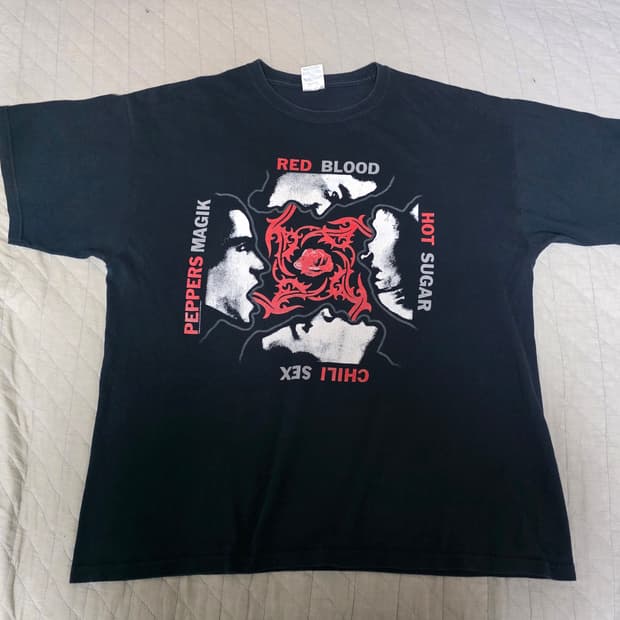 [XL] 00s 레드 핫 칠리 페퍼스 BLOOD SUGAR SEX 밴드티