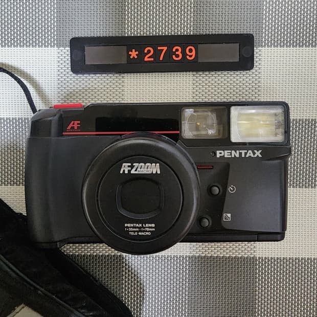 펜탁스 줌 70-S DATE 필름카메라 파우치포함