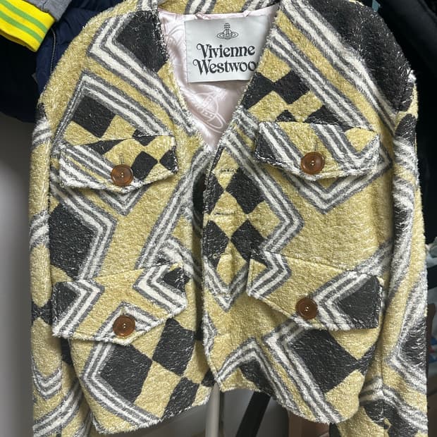 비비안웨스트우드 트위드자켓 