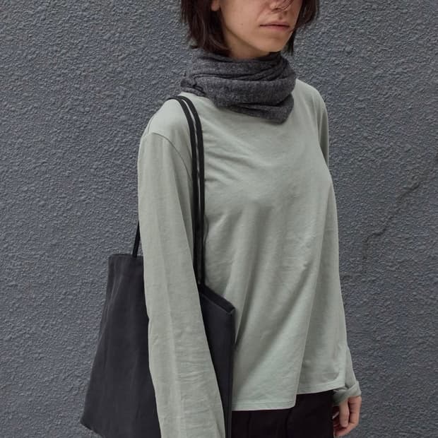 머듈 롱스카프 그레이 