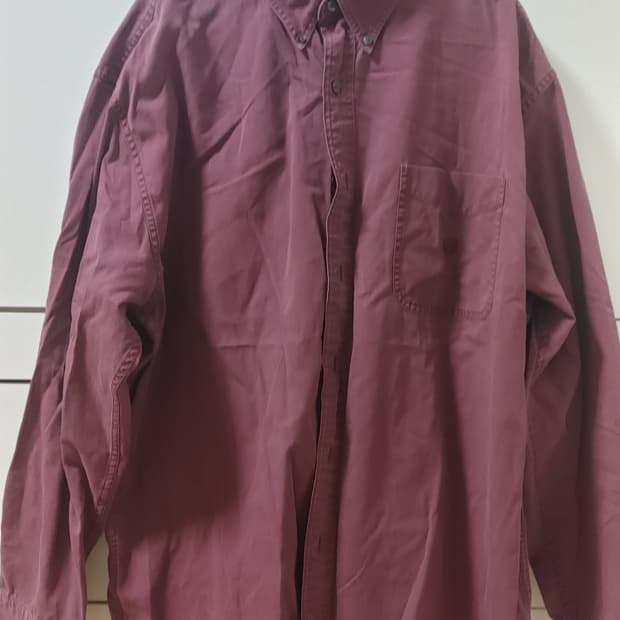 챕스 랄프로렌 버건디 셔츠 XL