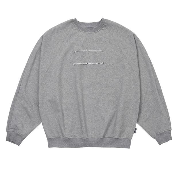 아조바이아조 베트윙 맨투맨 그레이 XL 