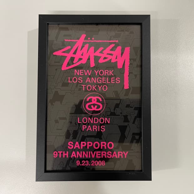 스투시 삿포로 챕터 한정판 아트 포토 2008 STUSSY