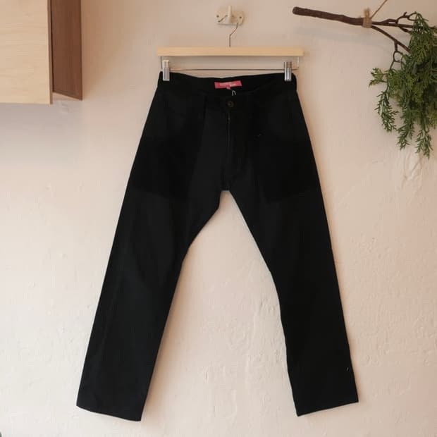 준야 와타나베 핑크 코튼 팬츠