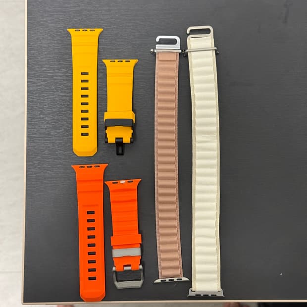 애플워치 44mm 스트랩 네 종류