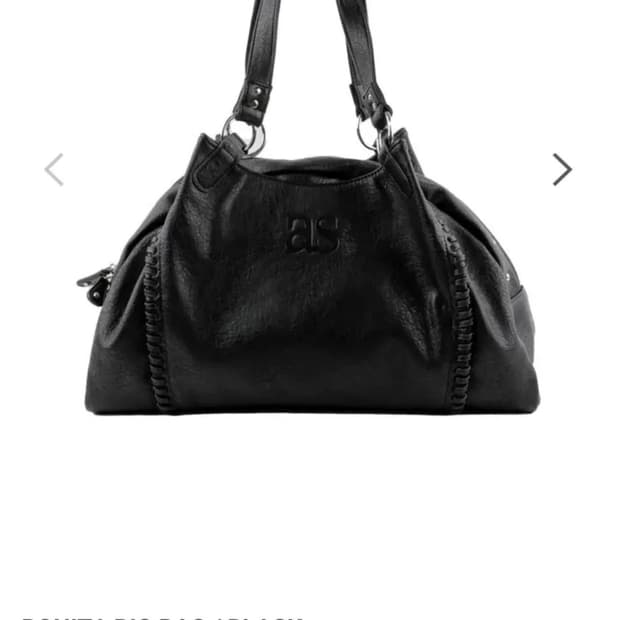 애즈온 보니타 빅 백 블랙