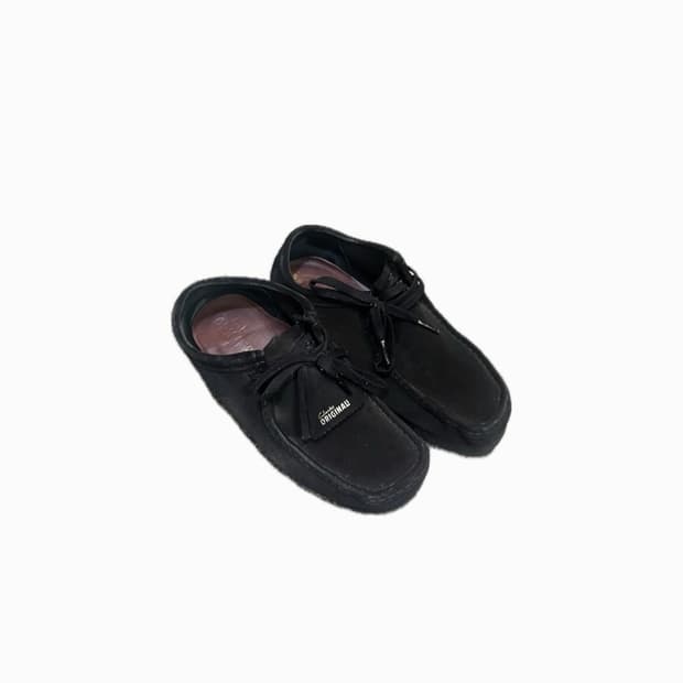 Clarks Wallabee Black Suede 클락스 왈라비 블랙 스