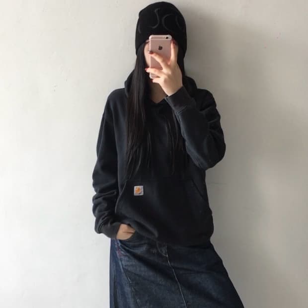 칼하트 써멀 후드티