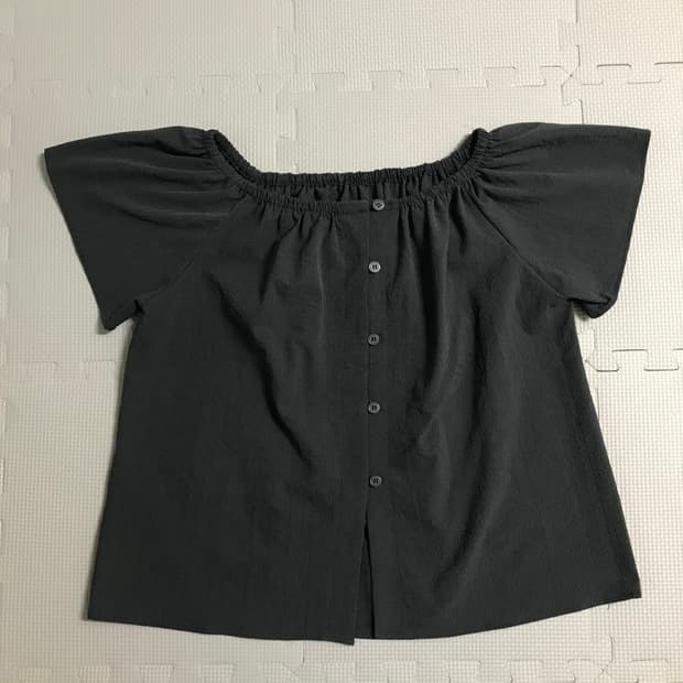 nyunyu빈티지 체크 블라우스