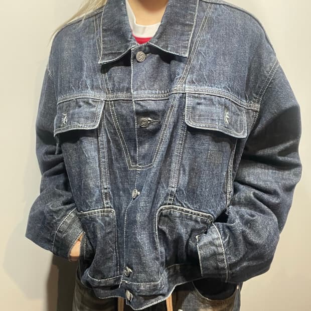 SYPHER Y2K 데님 자켓