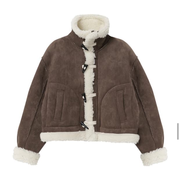 에트몽 무스탕 etmon High-Neck Suede