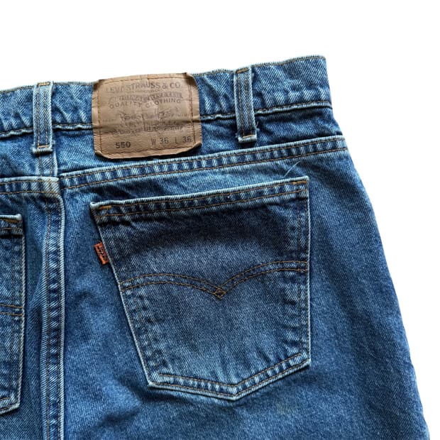 90s 리바이스 550 데님 팬츠