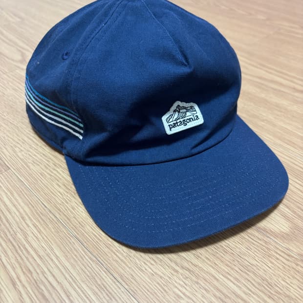 파타고니아 볼캡 모자 네이비 