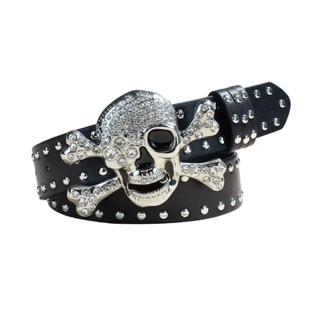 💀Grave Skull Belt