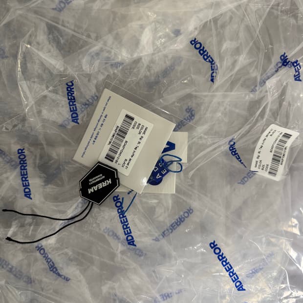 아더에러 시그니피컨트 TRS/BL 태그 퍼퍼 자켓 01 느와르 L