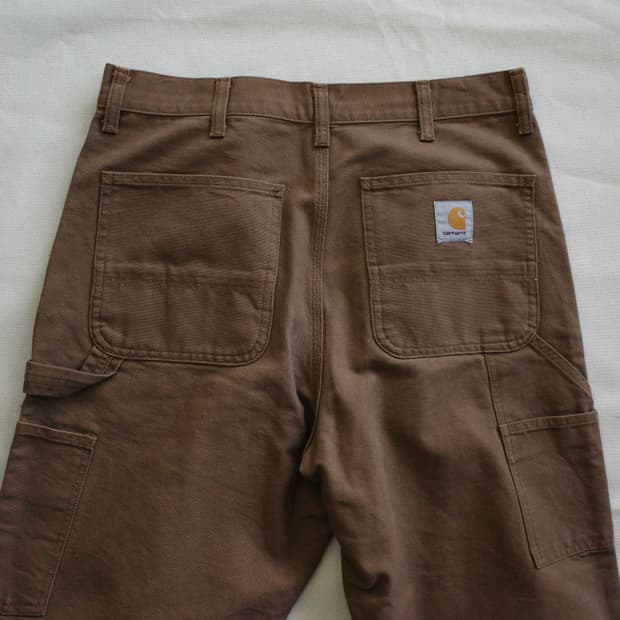 칼하트 wip 더블니 팬츠