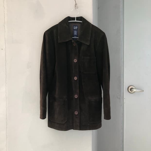 GAP real leather jacket