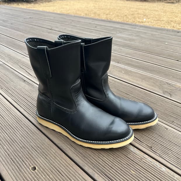 레드윙 8169 블랙 페코스 부츠 275mm