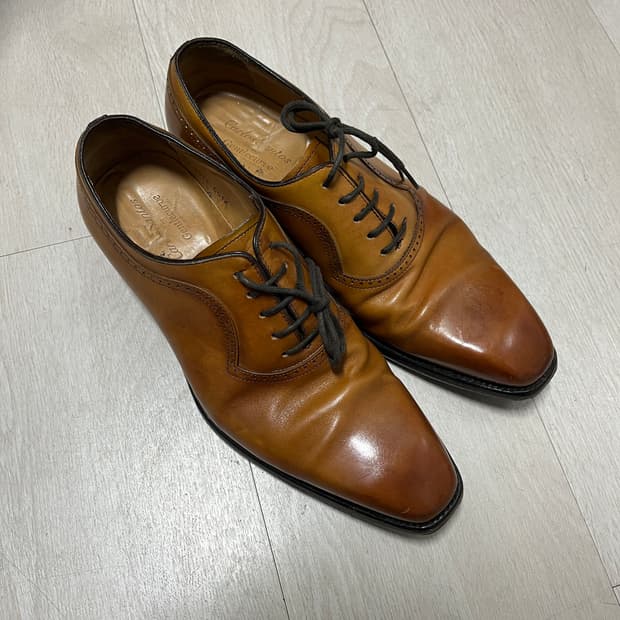 파티나 구두 카를로스 산토스 옥스포드 슈즈