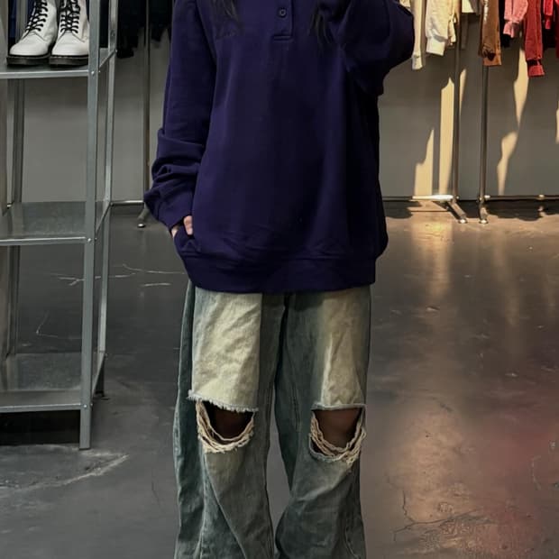 칼하트WIP 반스 럭비 셔츠 A3548