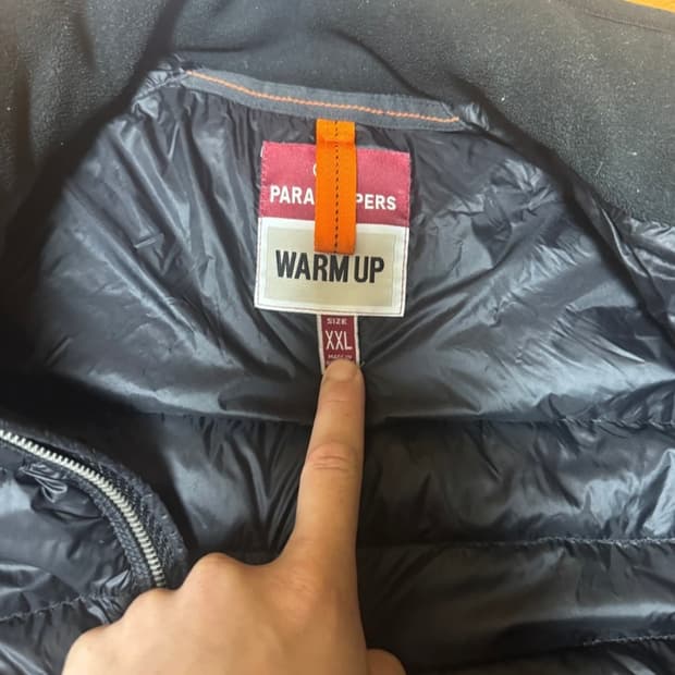 파라점퍼스 경량패딩 xxl