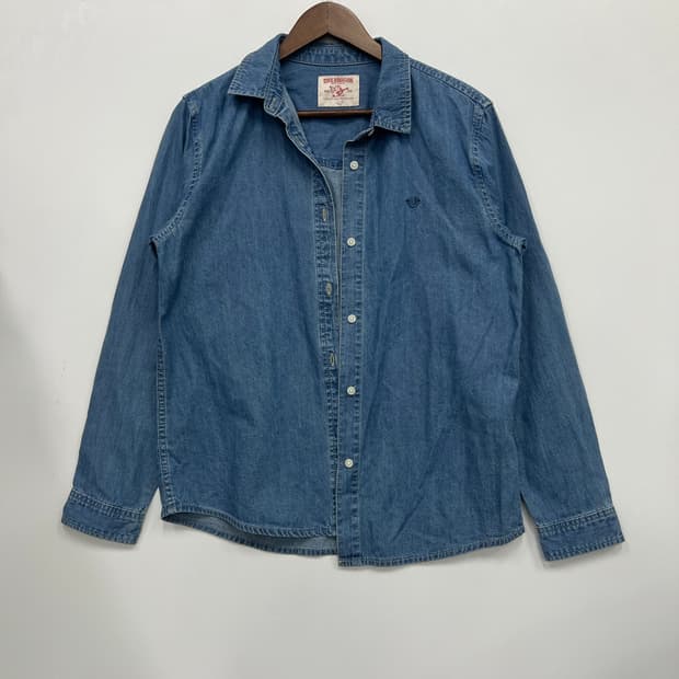 TRUE RELIGION 데님 셔츠