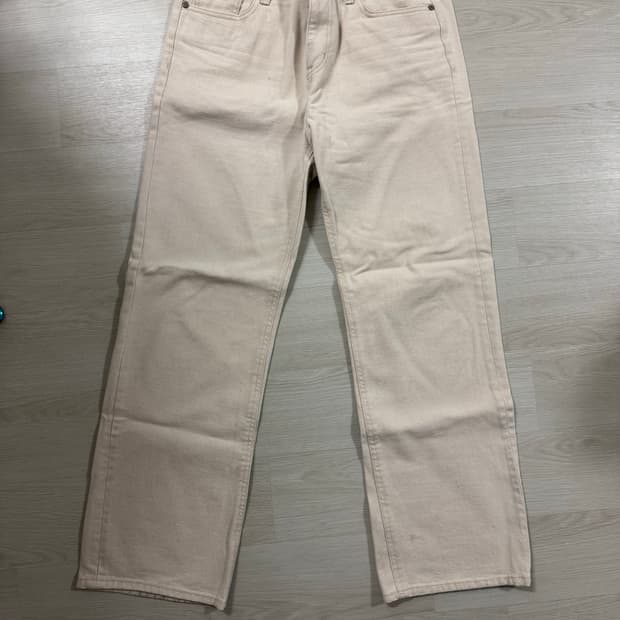 피스워커 아이보리 코튼팬츠 32사이즈