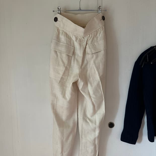 ysl rive gauche 80s linen 