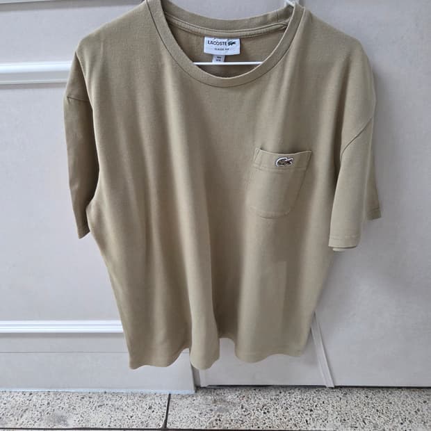 라코스테 클래식핏 반팔 티셔츠 XXL