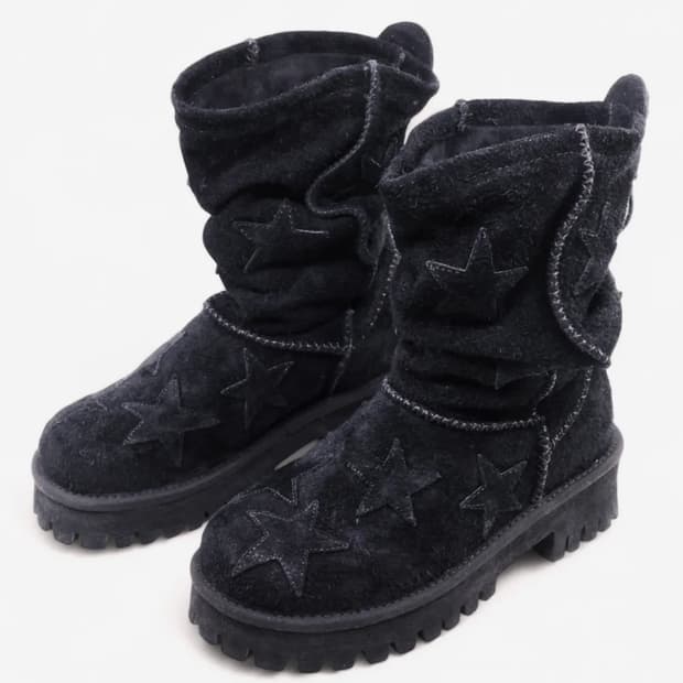 YASE 플리즈프로젝트x야세 노바 슬라우치 천연양모 부츠