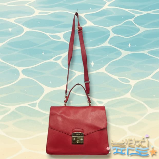 Furla 훌라 메트로폴리스 탑핸들 미디움 백