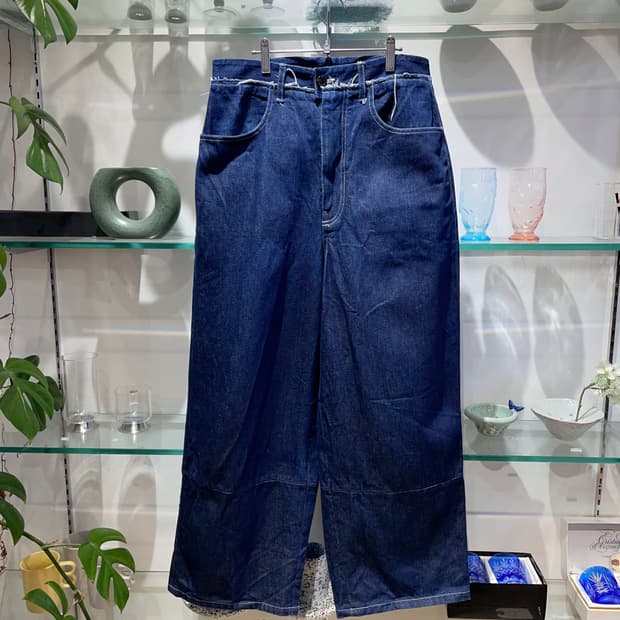 카미엘 포트젠스 aubergine denim pants