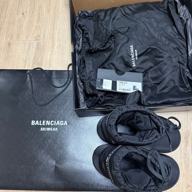 [41-42] 발렌시아가 알래스카 로우 부츠