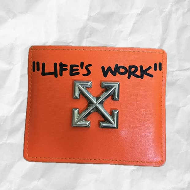 오프화이트 지갑