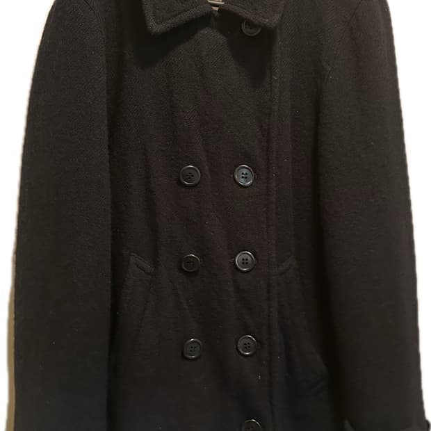 레이가와쿠보 시즌 꼼데가르송 옴므 듀스 축융 울 피코트