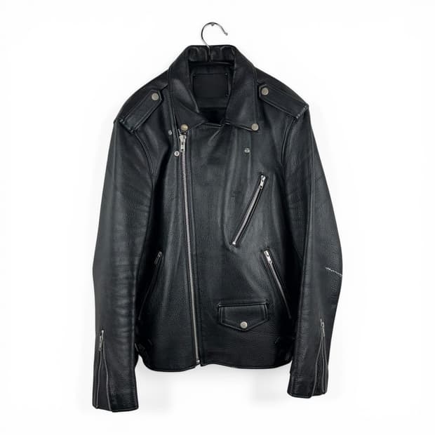 L) 비바스튜디오 클래식 라이더 소가죽 자켓