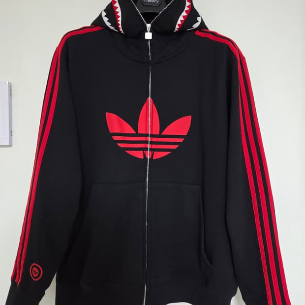 베이프 아디다스 샤크후드