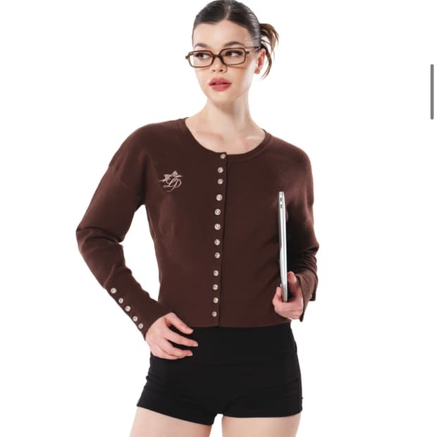 로페즈 러브스펠 가디건 브라운