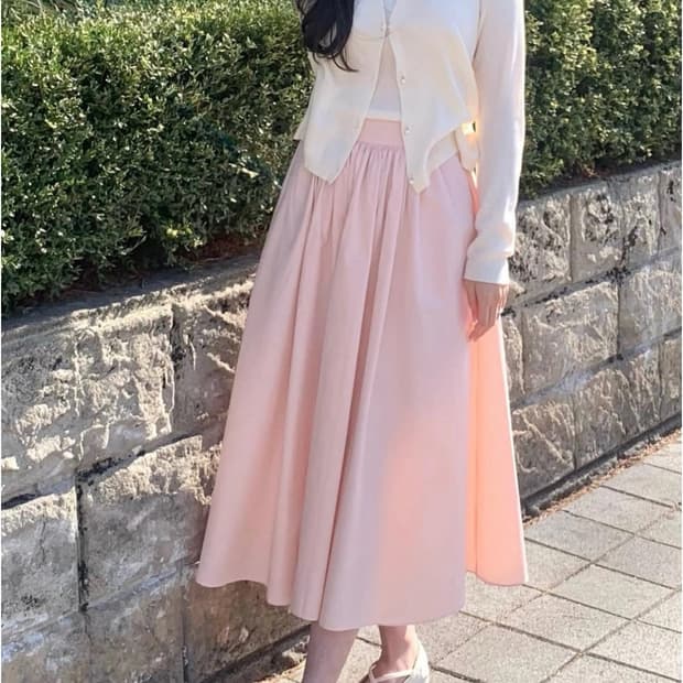 핑크 롱 스커트🎀