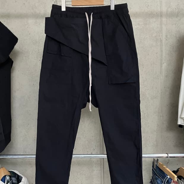 [50] 릭오웬스 13ss 멤피스 드로우스트링 팬츠 te