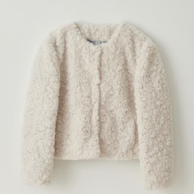타낫 T/T Nua fur jacket ivory 누아 퍼자켓