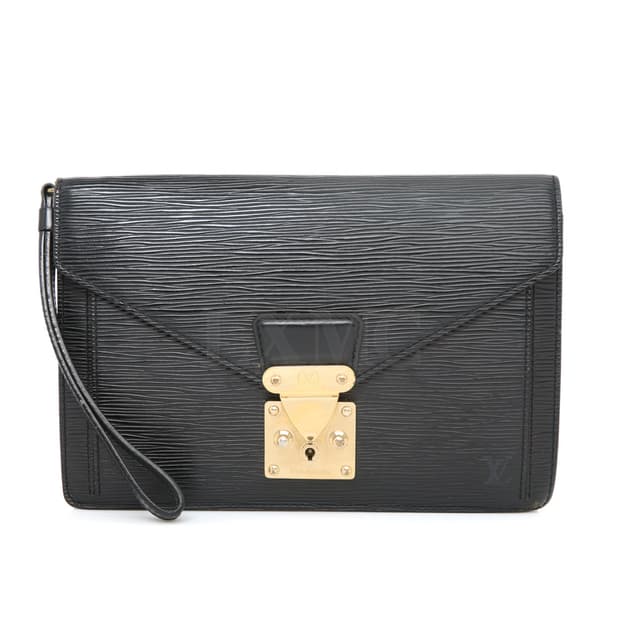 루이비통 에피 세리에 드래곤 클러치 에삐 블랙 맨스백 M52612