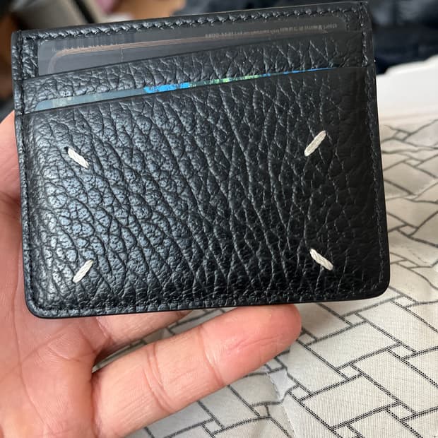 메종 마르지엘라 스티치 카드 홀더