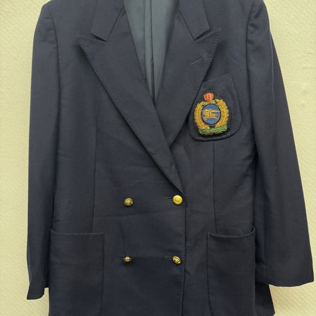 버버리 크레스트 빅 와펜 블레이저 모 자켓 M(남여공용)