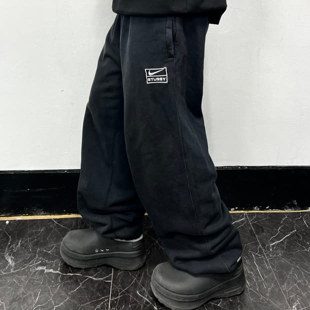 나이키 x 스투시 NRG 워시드 플리스 팬츠