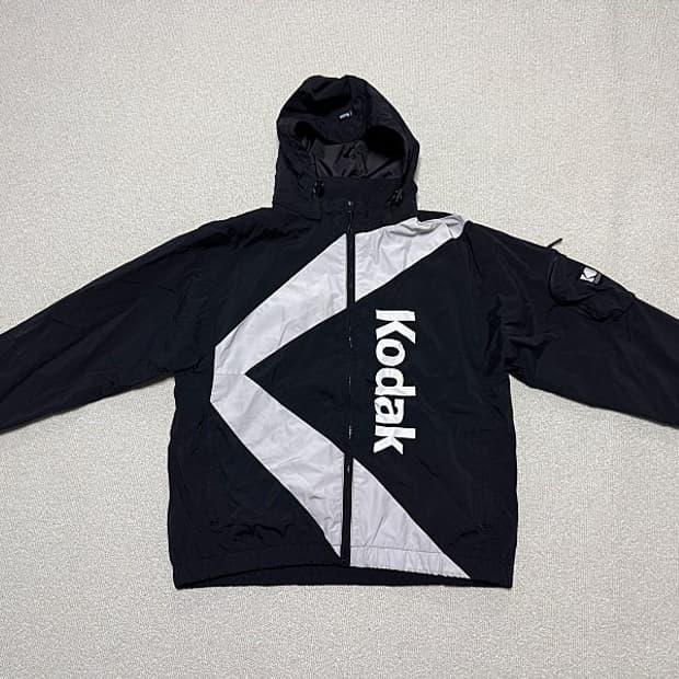 코닥 바람막이 후드 자켓 남성용 110사이즈