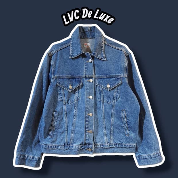 F/ LVC DE LUXE 워시드 데님 자켓 /0812