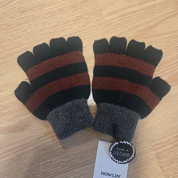 하울린 스트라이프 장갑